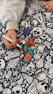 ColorWeen™ — Halloween Coloring Blanket