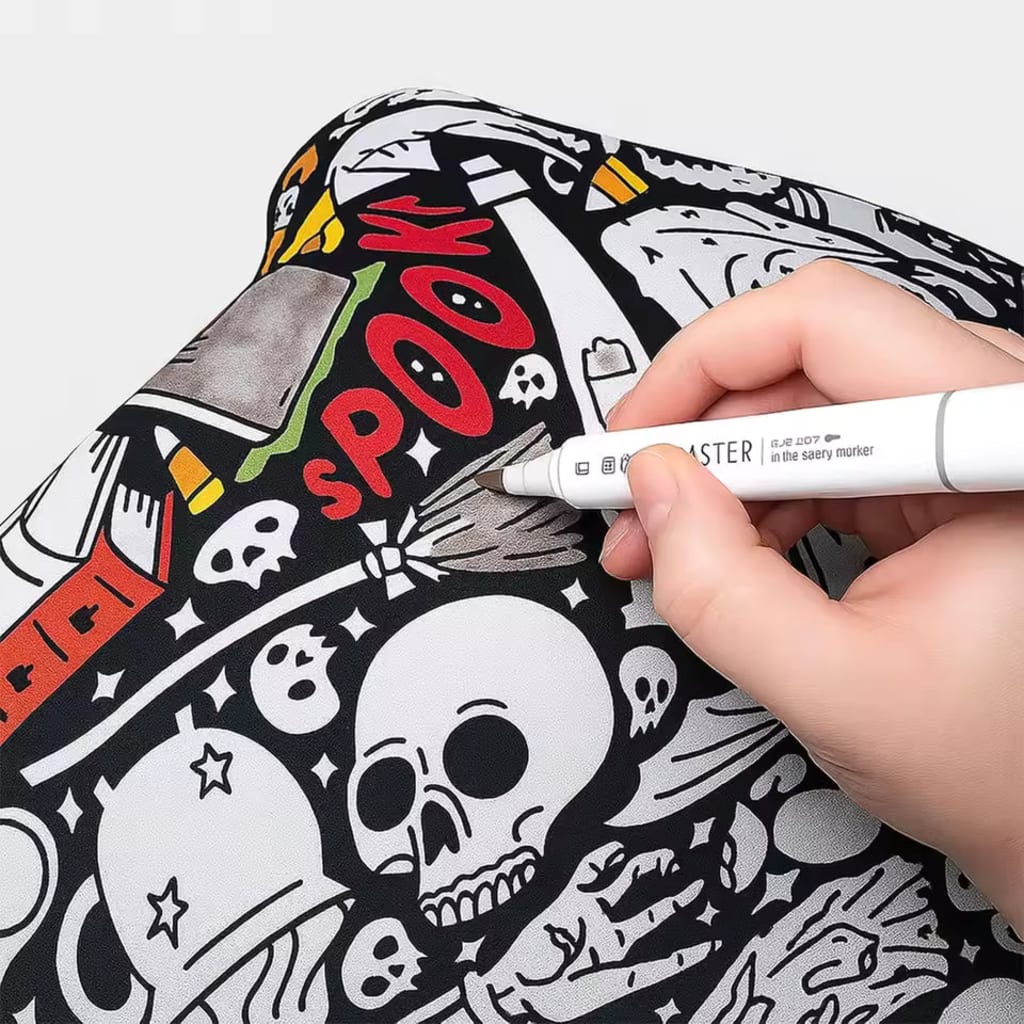 ColorWeen™ — Halloween Coloring Blanket